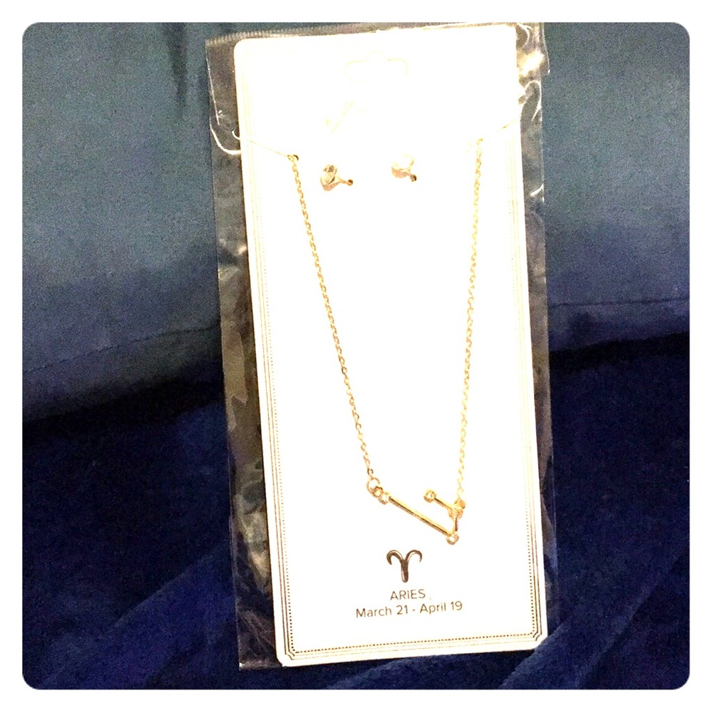 Aries ♈️ Constellation Necklace